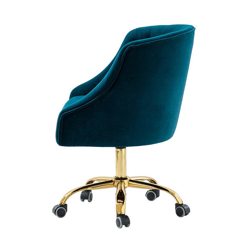 Penelope Velvet Tufted Office Chair - Hulala Home