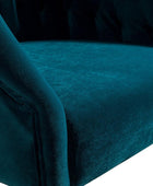 Penelope Velvet Tufted Office Chair - Hulala Home