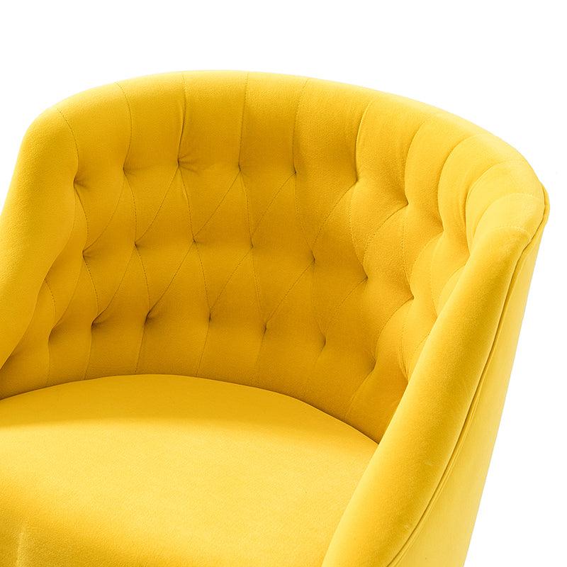 Penelope Velvet Tufted Office Chair - Hulala Home