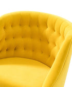 Penelope Velvet Tufted Office Chair - Hulala Home