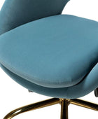 Ramona Velvet Upholstered Office Chair - Hulala Home
