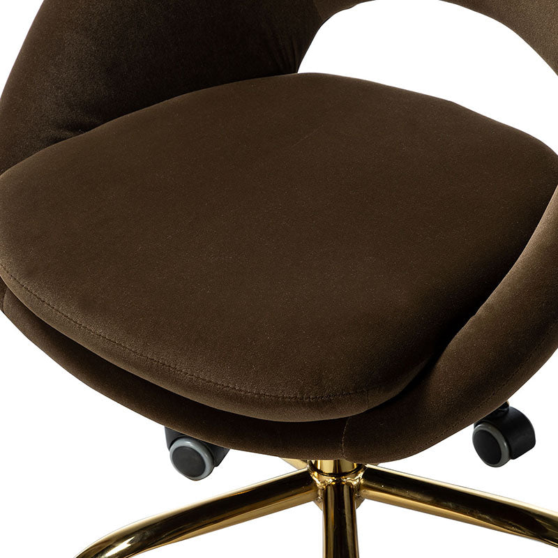 Ramona Velvet Upholstered Office Chair