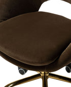 Ramona Velvet Upholstered Office Chair