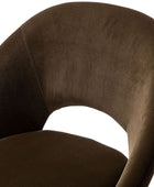 Ramona Velvet Upholstered Office Chair
