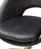 Ramona Velvet Upholstered Office Chair - Hulala Home