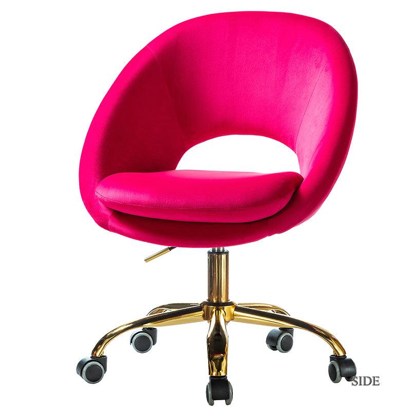 Ramona Velvet Upholstered Office Chair - Hulala Home