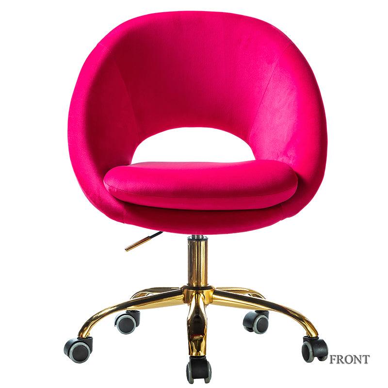 Ramona Velvet Upholstered Office Chair - Hulala Home