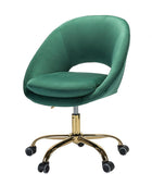 Ramona Velvet Upholstered Office Chair - Hulala Home