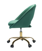 Ramona Velvet Upholstered Office Chair - Hulala Home