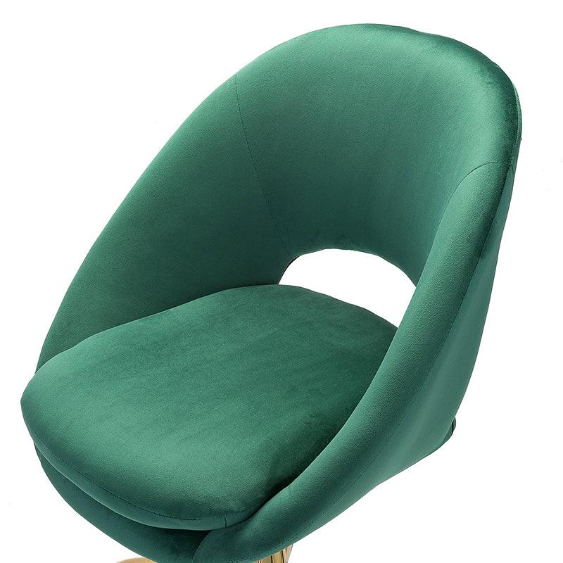 Ramona Velvet Upholstered Office Chair - Hulala Home