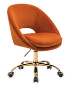 Ramona Velvet Upholstered Office Chair - Hulala Home