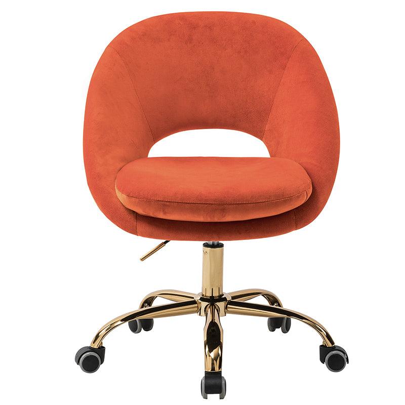 Ramona Velvet Upholstered Office Chair - Hulala Home