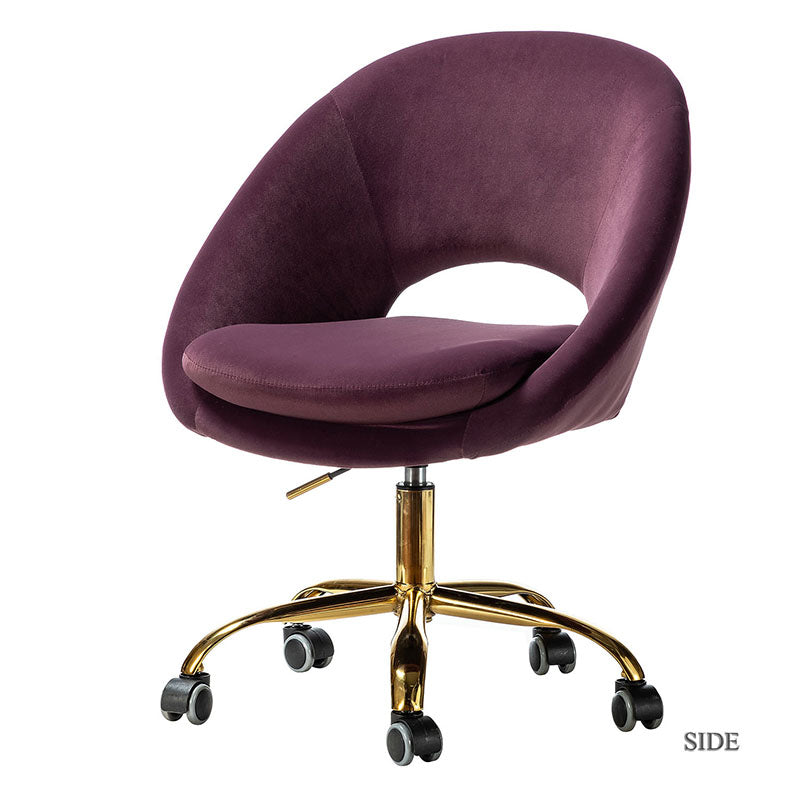 Ramona Velvet Upholstered Office Chair