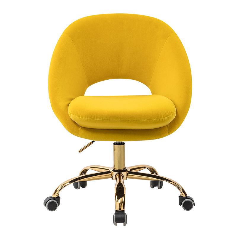 Ramona Velvet Upholstered Office Chair - Hulala Home