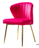 Aruna Velvet Chair - Hulala Home