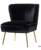 Lola Velvet Accent Chair - Hulala Home