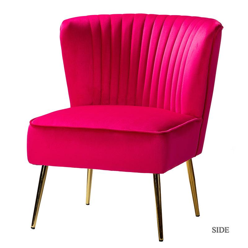 Lola Velvet Accent Chair - Hulala Home