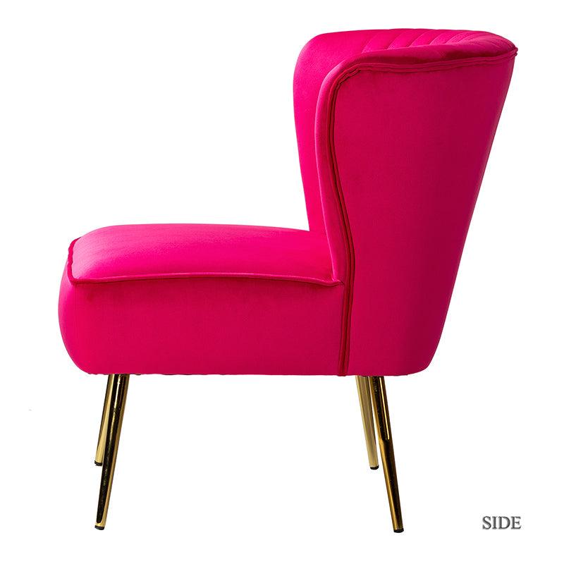 Lola Velvet Accent Chair - Hulala Home