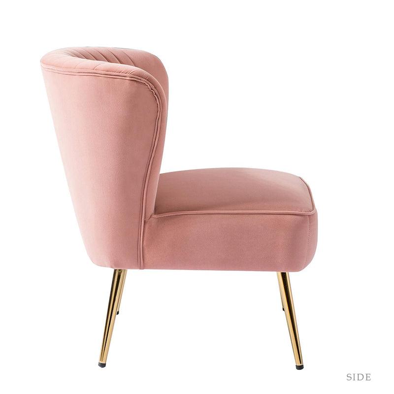 Lola Velvet Accent Chair - Hulala Home