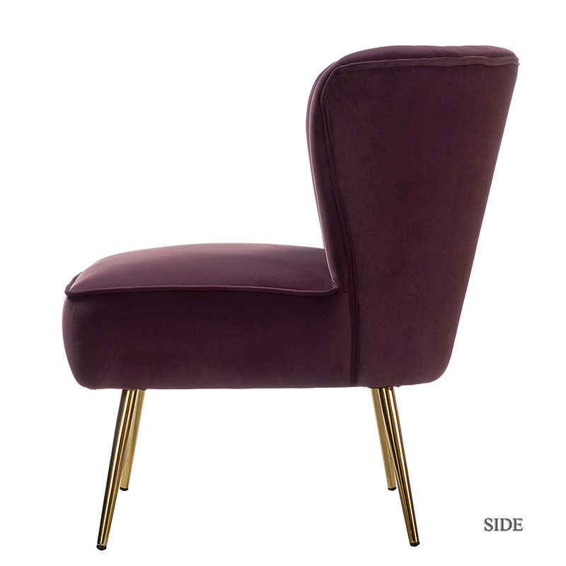 Lola Velvet Side Chair