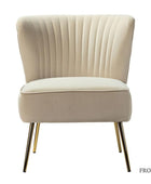 Lola Velvet Accent Chair - Hulala Home