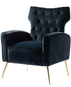 Amira Tufted Velvet Armchair