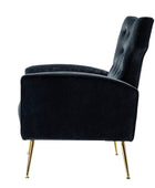 Amira Tufted Velvet Armchair