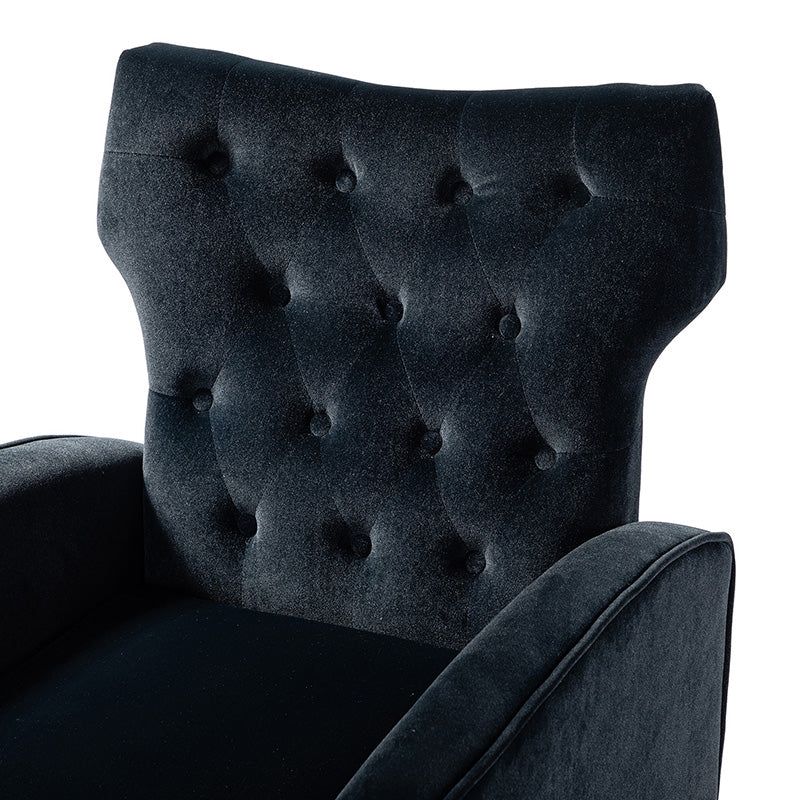 Amira Tufted Velvet Armchair