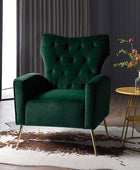 Amira Tufted Velvet Armchair