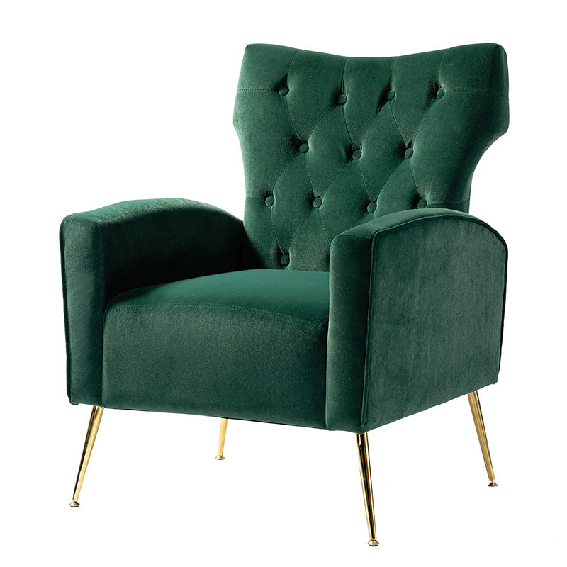 Amira Tufted Velvet Armchair