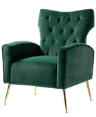 Amira Tufted Velvet Armchair