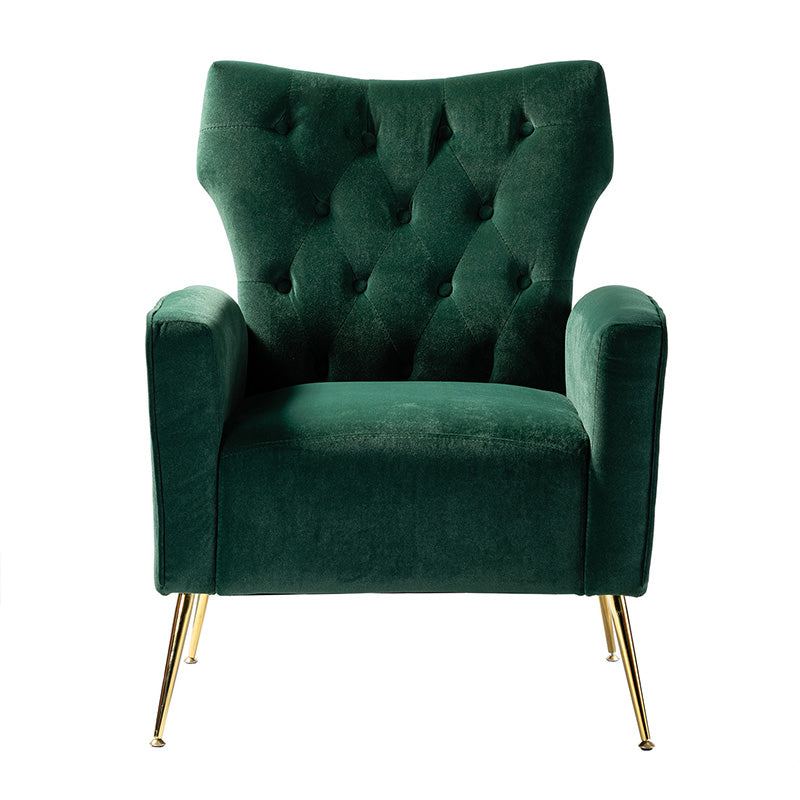 Amira Tufted Velvet Armchair