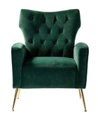 Amira Tufted Velvet Armchair