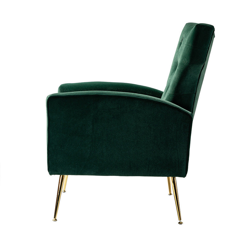 Amira Tufted Velvet Armchair