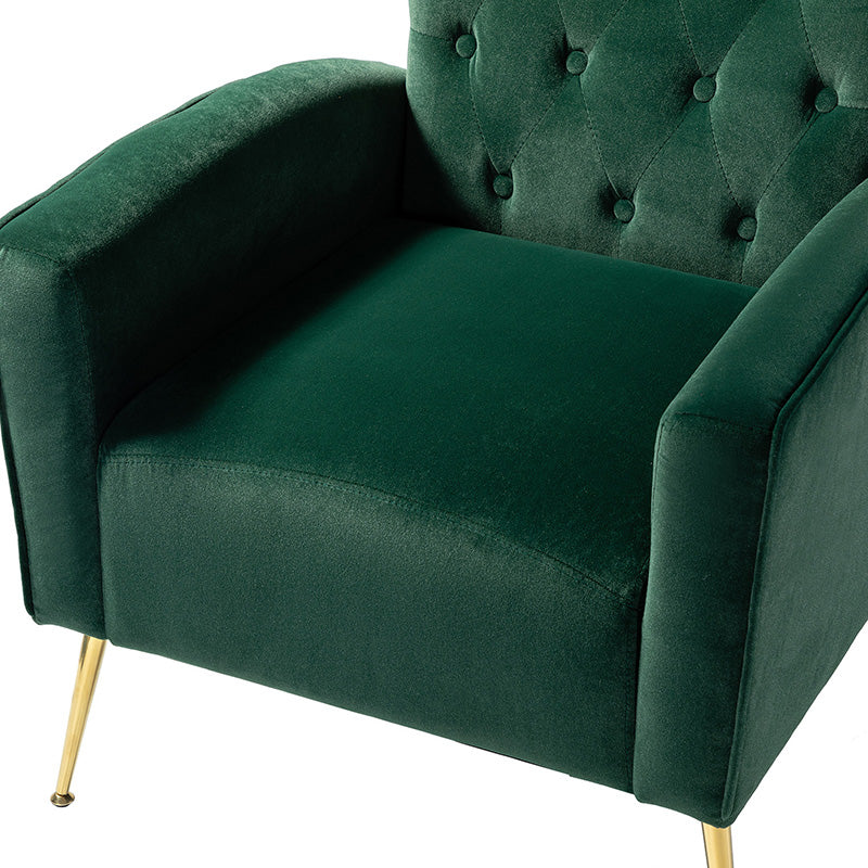 Amira Tufted Velvet Armchair