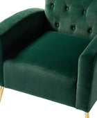 Amira Tufted Velvet Armchair