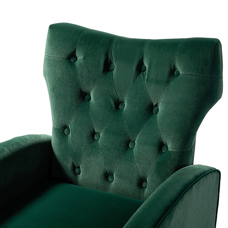 Amira Tufted Velvet Armchair