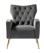 Amira Tufted Velvet Armchair