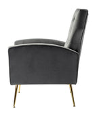 Amira Tufted Velvet Armchair