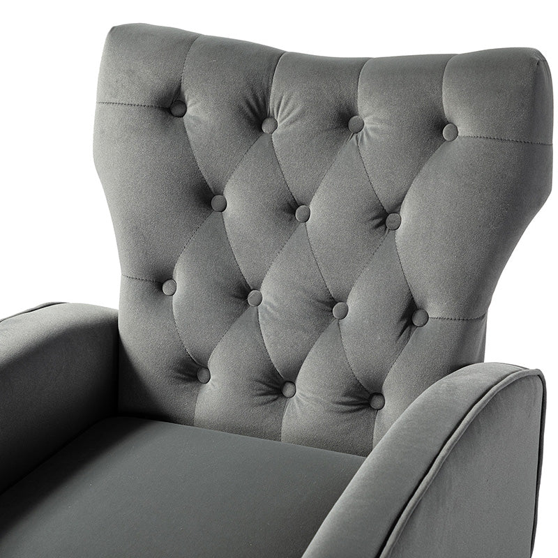 Amira Tufted Velvet Armchair