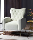 Amira Tufted Velvet Armchair