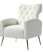 Amira Tufted Velvet Armchair