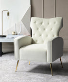 Amira Tufted Velvet Armchair