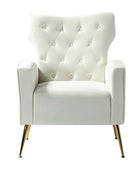 Amira Tufted Velvet Armchair