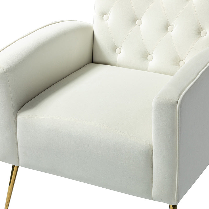 Amira Tufted Velvet Armchair