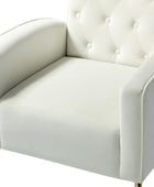 Amira Tufted Velvet Armchair