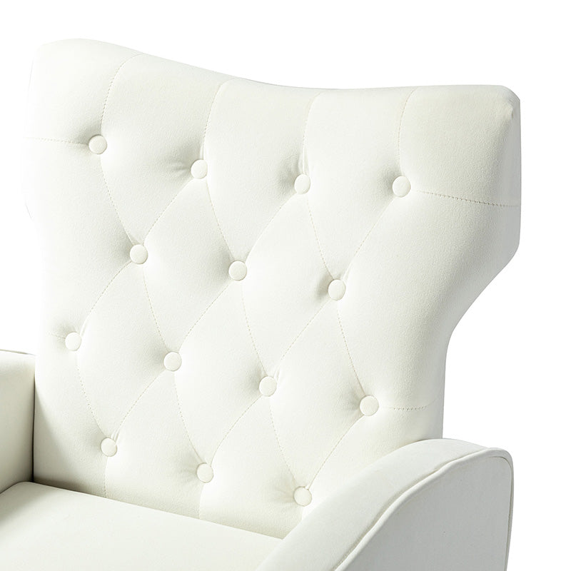 Amira Tufted Velvet Armchair