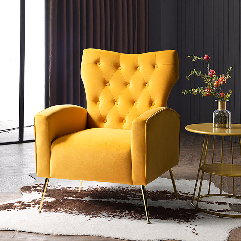 Amira Tufted Velvet Armchair