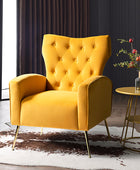 Amira Tufted Velvet Armchair