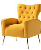 Amira Tufted Velvet Armchair